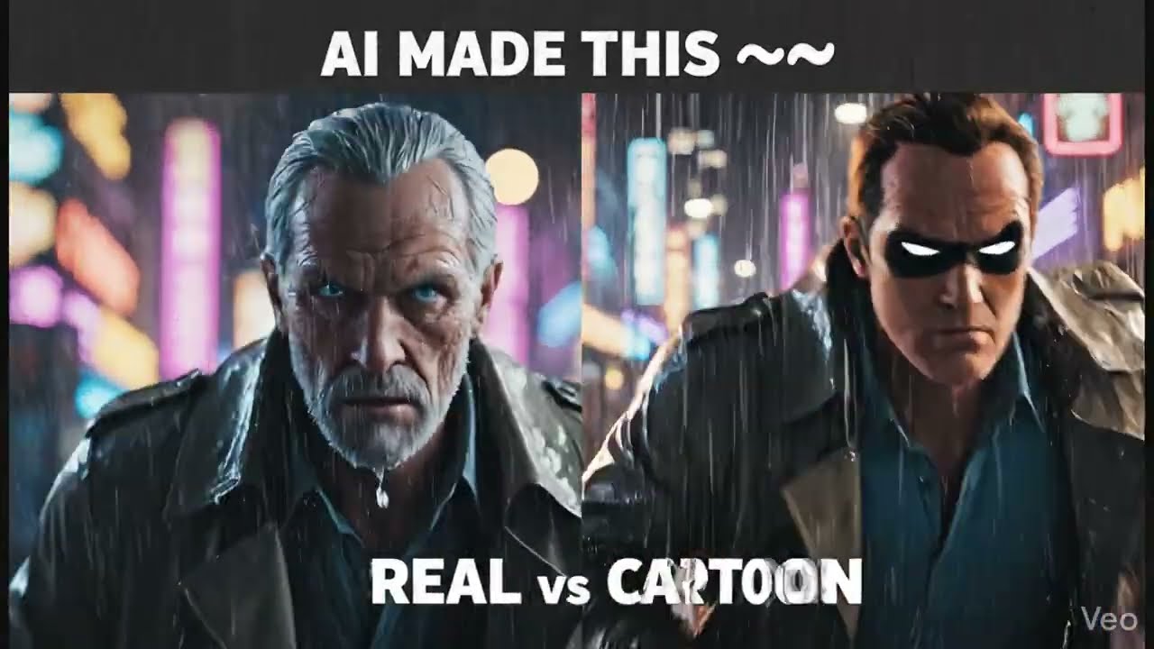 AI Made This Movie Scene 😱 | REAL vs ANIME (9 Sec)