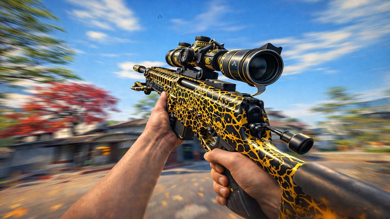 mano… essa SNIPER tá completamente INSANA
