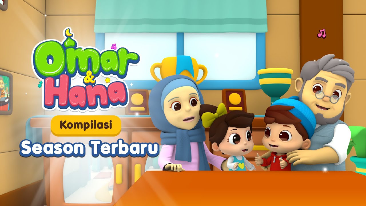 Kompilasi Season Terbaru Omar & Hana | Animasi Anak Islami | Omar & Hana Subtitle Indonesia