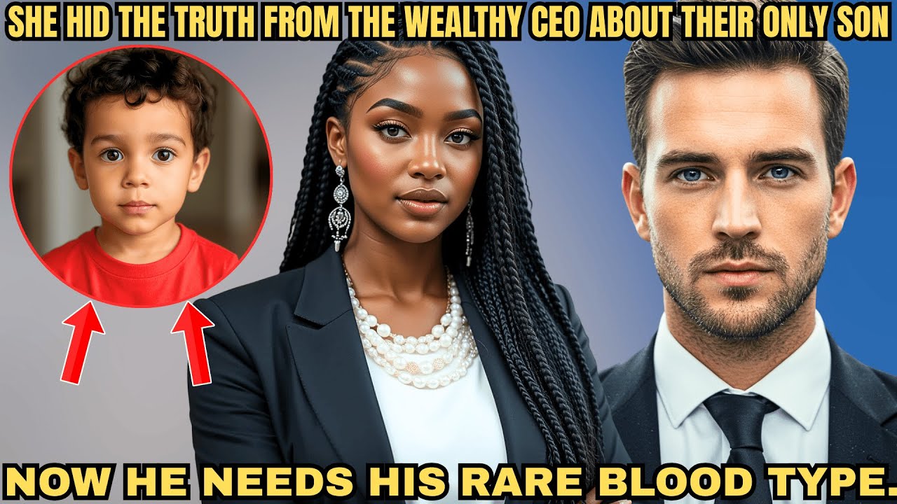 SHE HID THE TRUTH FROM THE WEALTHY CEO ABOUT THEIR ONLY SON - NOW HE NEEDS HIS RARE BLOOD TYPE.