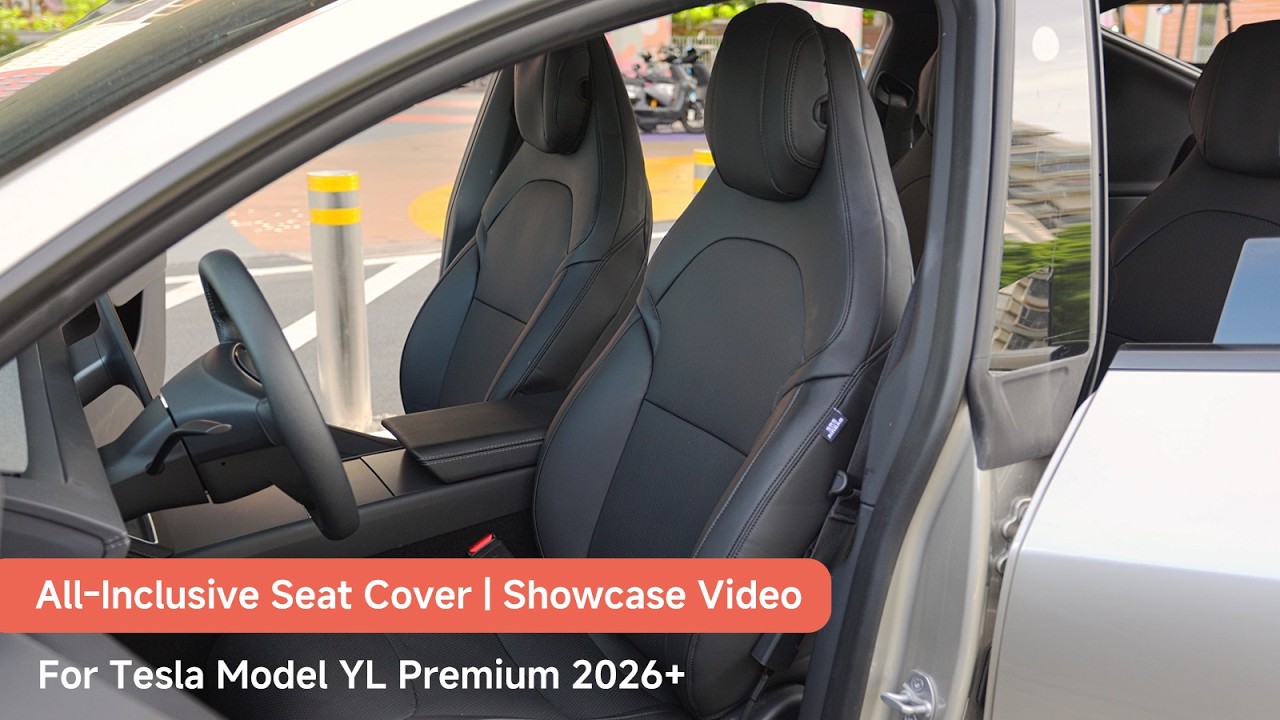 Keep Your Tesla Model YL 2026 Looking New | Premium Seat Cover Protection & Interior Upgrade