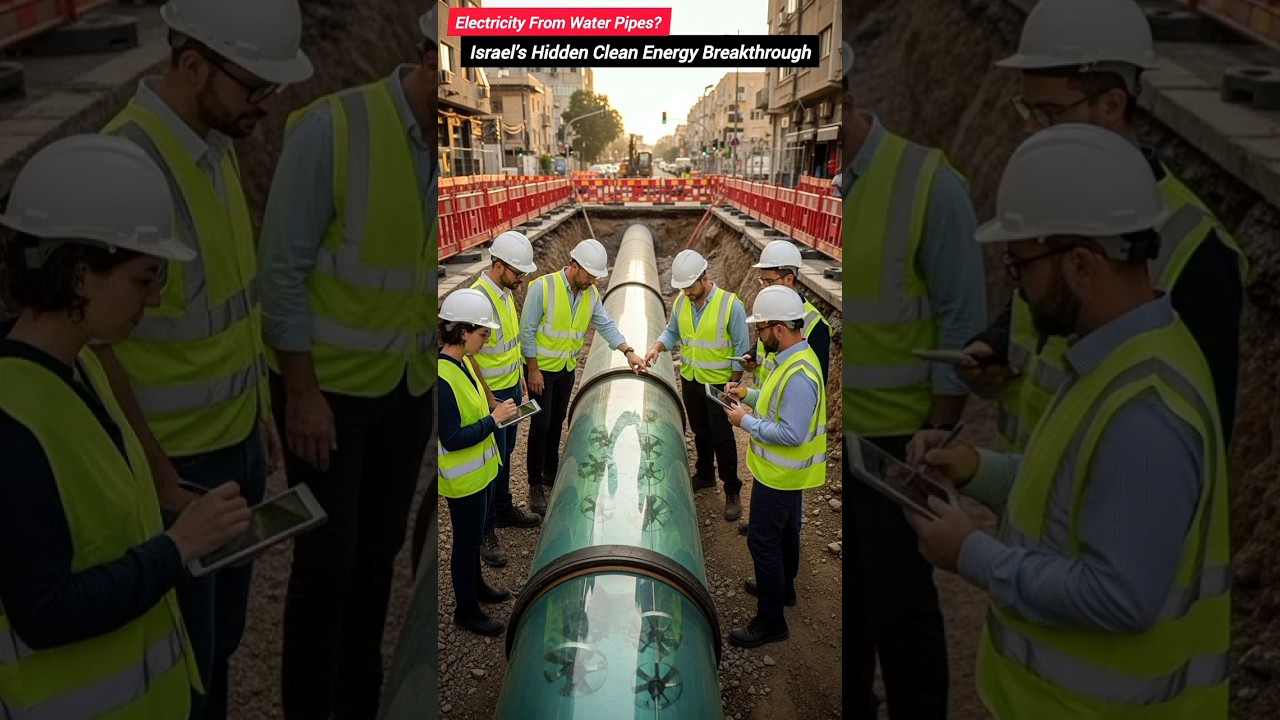 Electricity From Water Pipes? Israel’s Hidden Clean Energy Breakthrough