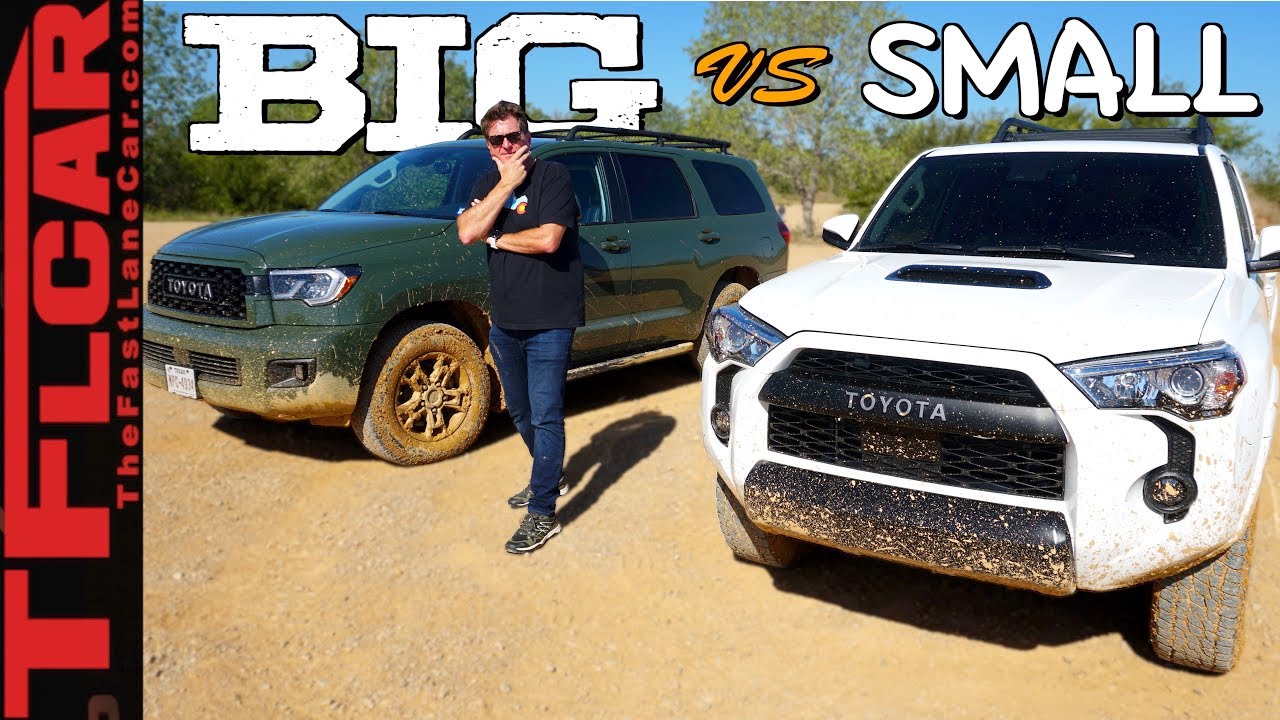 2020 Toyota Sequoia vs 4Runner TRD Pro - Which One Is Better Off-Road?