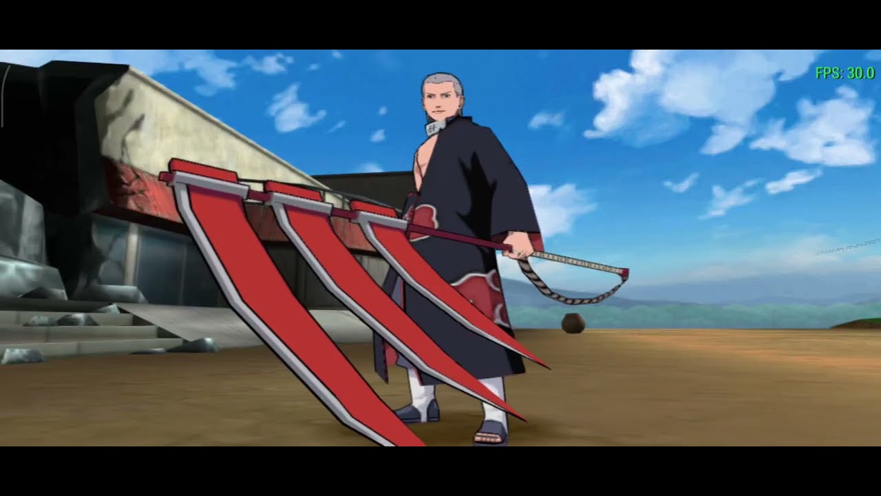 Shikamaru y Asuma sensei vs Hidan: Naruto Ultimate ninja impact