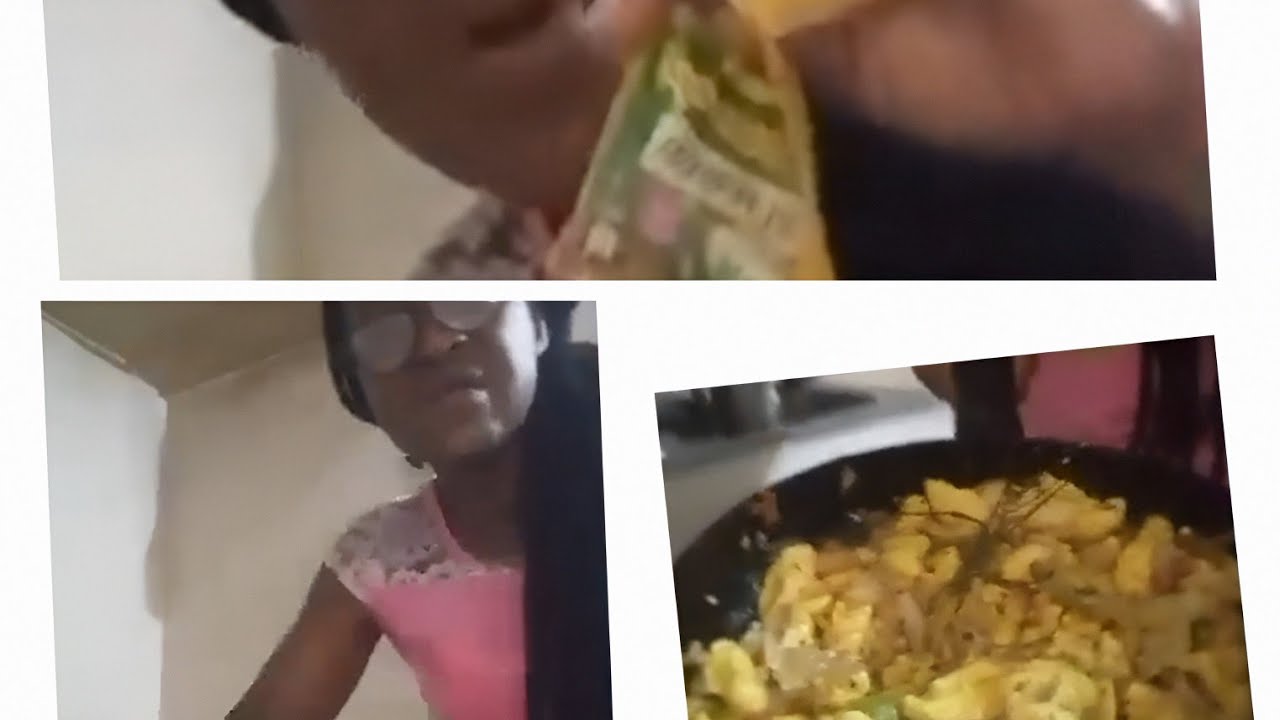 Cooking Jamaica National Dish (ackee & saltfish)