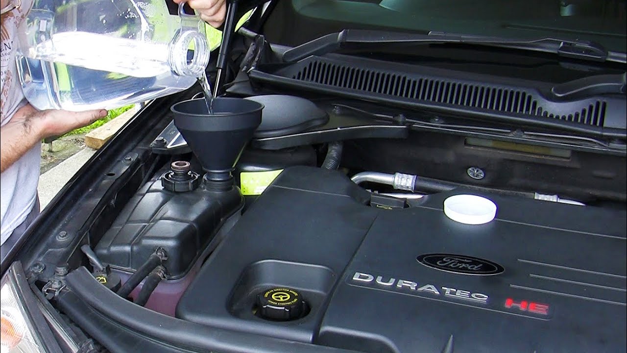 Инструкция: замена охлаждающей жидкости в Ford Mondeo и Focus (Duratec HE)
