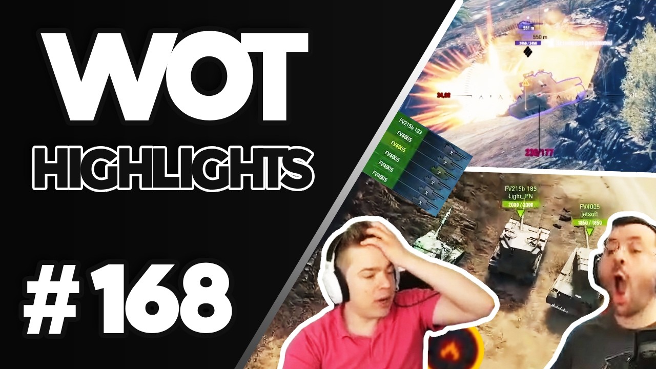 WoT WINS & FAILS! ✅🤣 | Best Streamers Moments #168 | WoT Highlights | [World of Tanks]