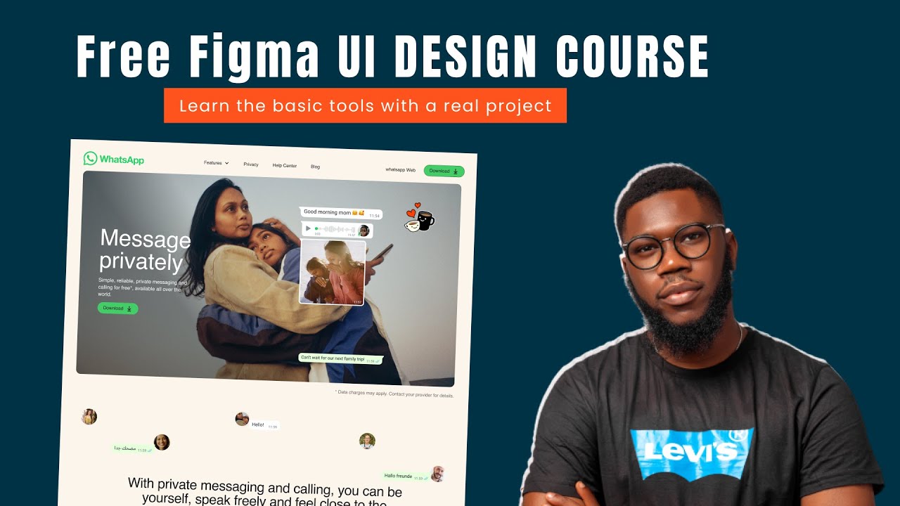 Free Figma UI DESIGN COURSE : UI/UX 2023