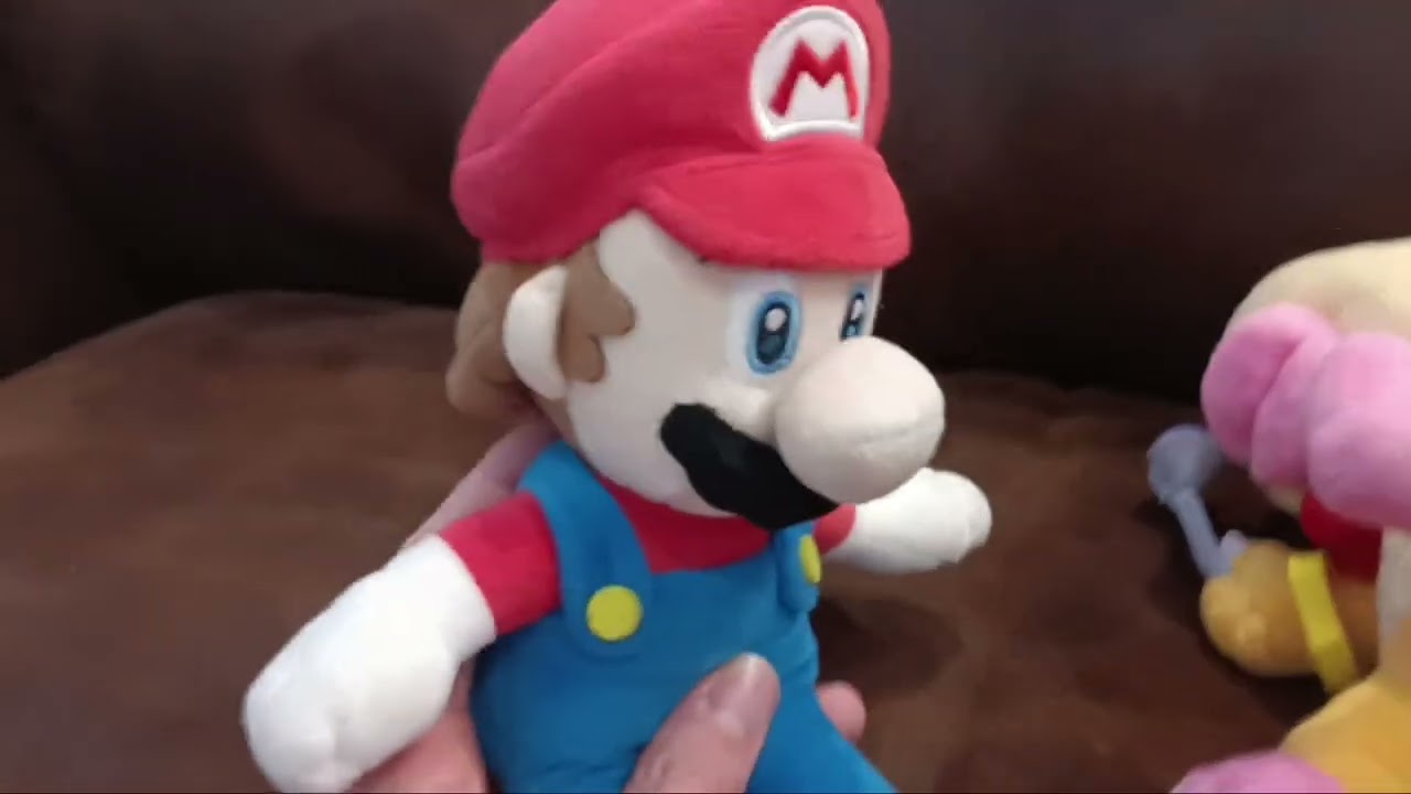 Mario was Embarrassed by the Koopalings Love (Mario Plush)