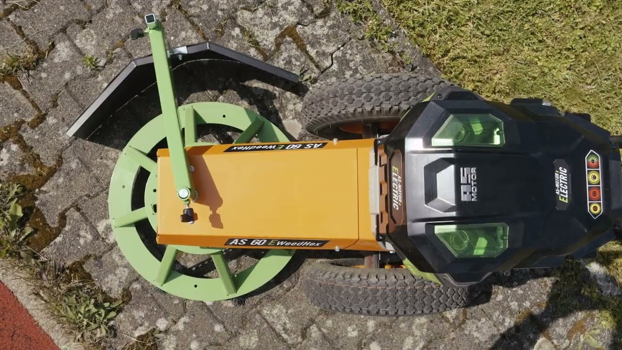 Puissante brosse de désherbage sans fil - AS 60 E-WeedHex (nouveauté printemps 2024)
