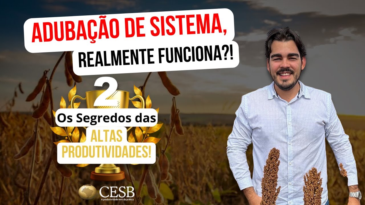 Adubação de Sistema, REALMENTE FUNCIONA?! - Os Segredos das Altas Produtividades #2 - CESB
