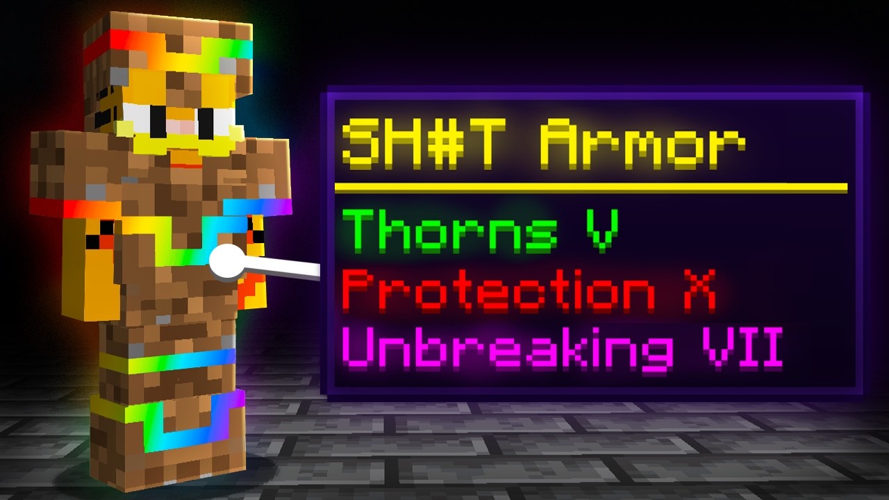 I Got Minecraft&rsquo;s Strongest Armor (yes actually)