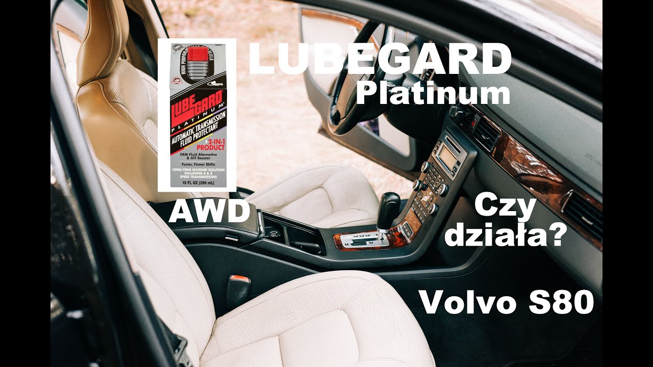 LubeGard Platinum - Dodatek do automatycznej skrzyni bieg&oacute;w ✅. TF-80SC Volvo 🇸🇪 #s80 2.4 #D5 #AWD