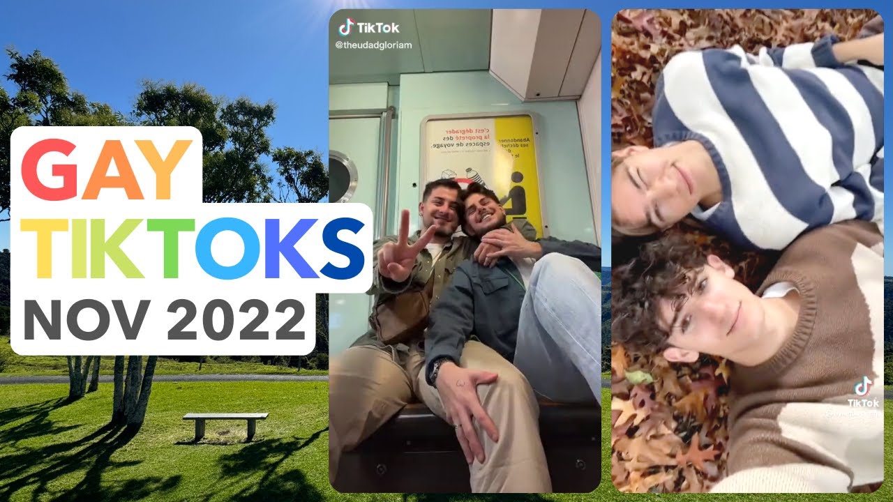 🌈 as long as i'm with you i've got a smile on my face ❤️ gay tiktoks 💅 november 2022