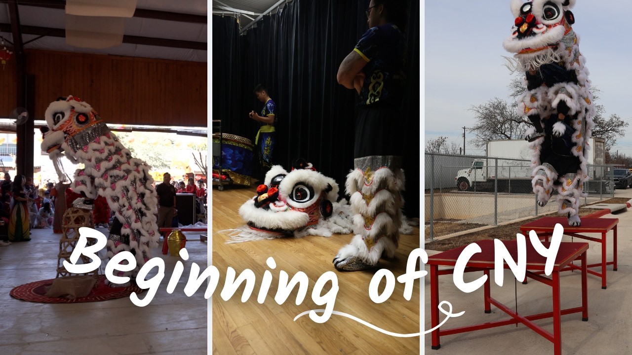 Starting CNY with firecrackers🧨 | Lion Dance | Dragon Dance | Drunken & Pig Cage Routine | High Pole