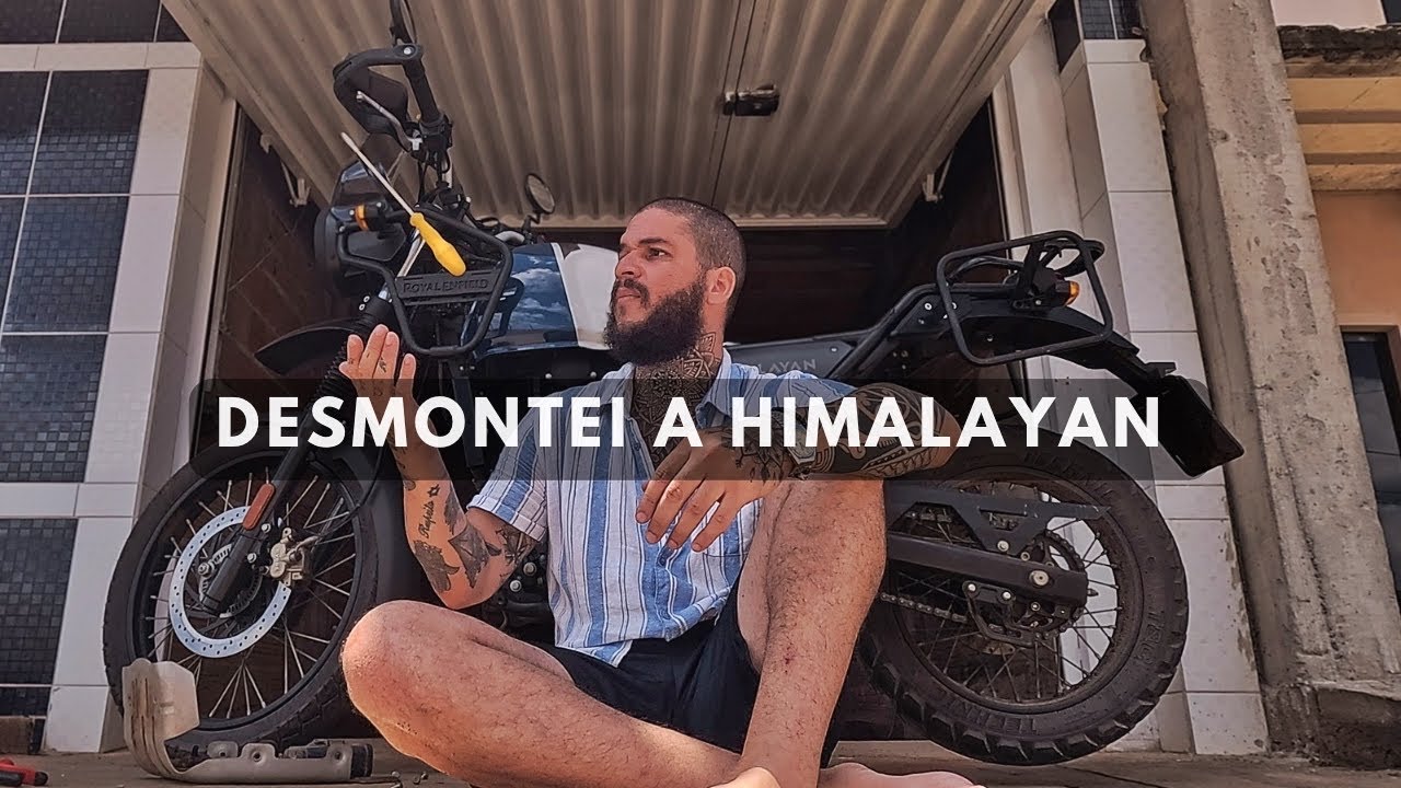 ELIMINEI O CANISTER E REGULEI A MARCHA LENTA DA HIMALAYAN - EPISÓDIO 04 #royalenfield #himalayan