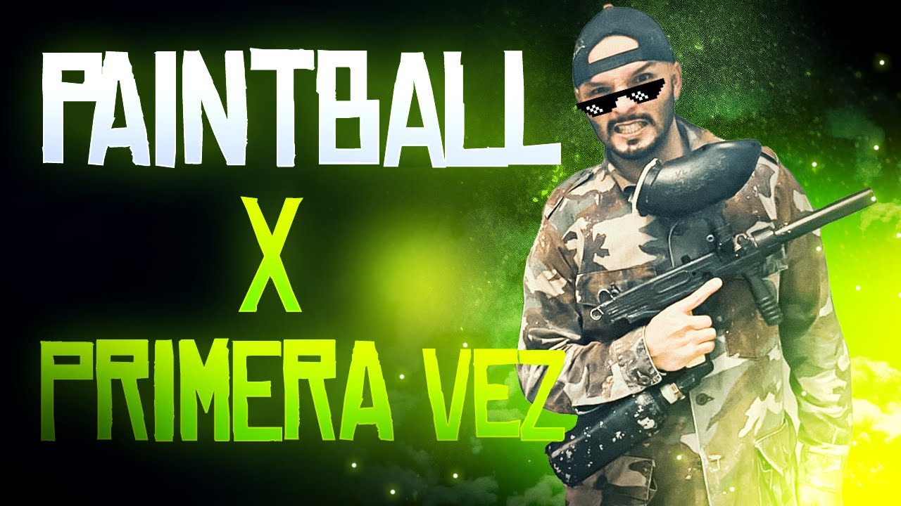 👀 Primera vez JUGANDO 🔫 [PAINTBALL] no te vas a creer lo que PASO.