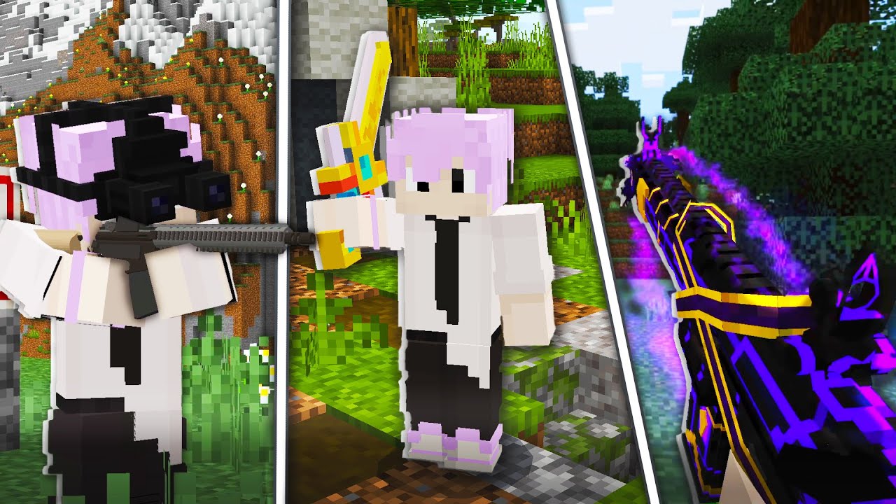 6 Addon MCPE Senjata Baru Untuk Survival Di Minecraft (1.20.50 - 1.21)