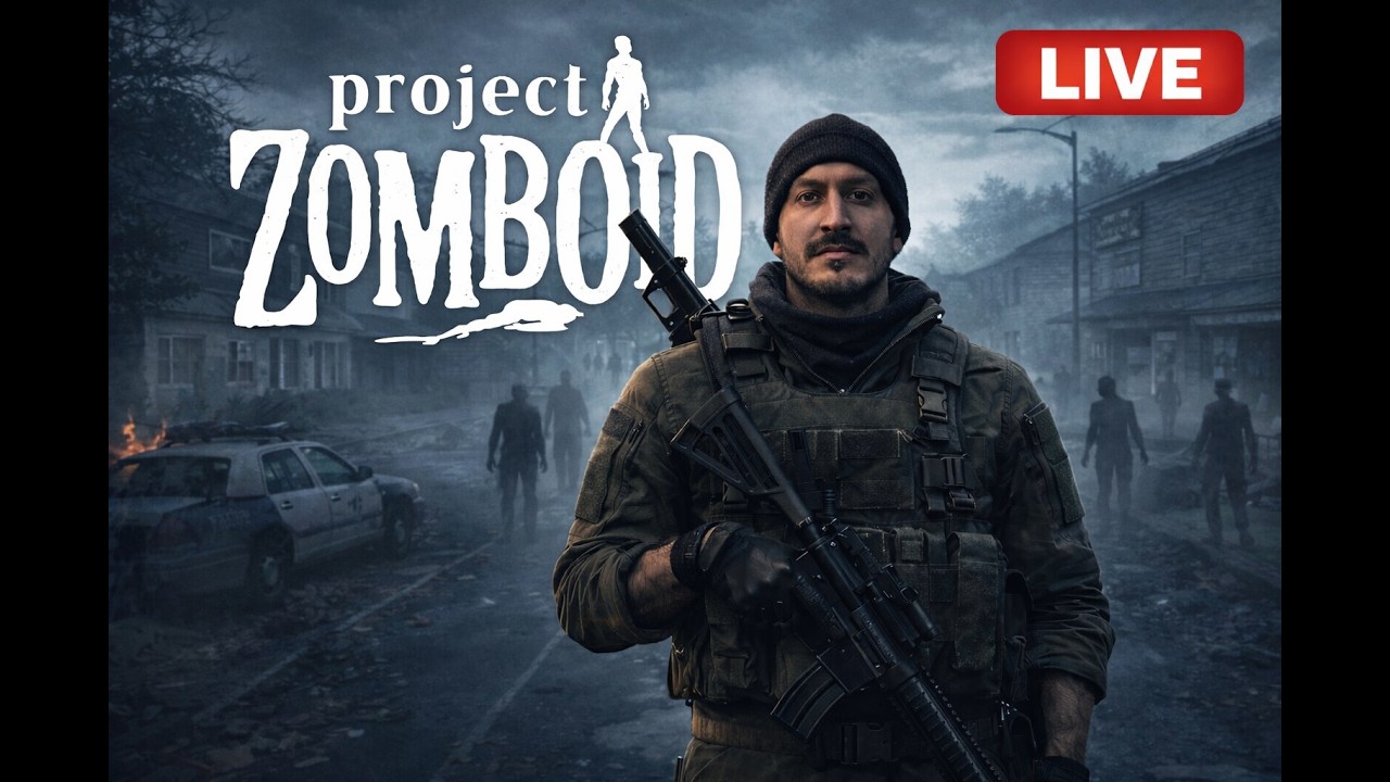 [🔴AO VIVO] UM INICIANTE NO PROJECT ZOMBOID 🧟‍♂️ | Aprendendo a Sobreviver
