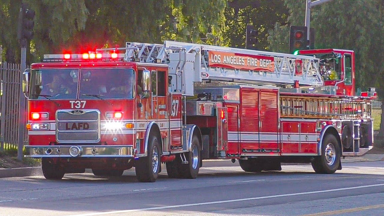 LAFD Task Force 37, Battalion 9, & Rescue 37 Responding