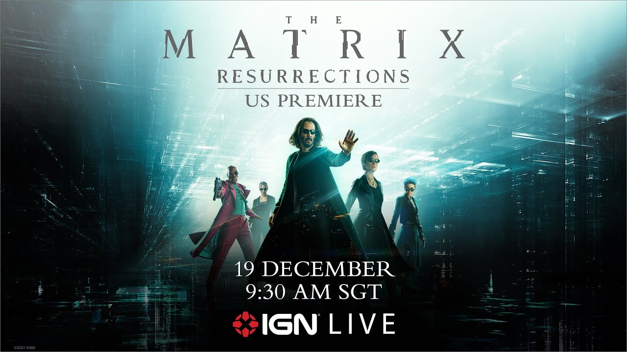 The Matrix Resurrections &ndash; U.S. Premiere Livestream
