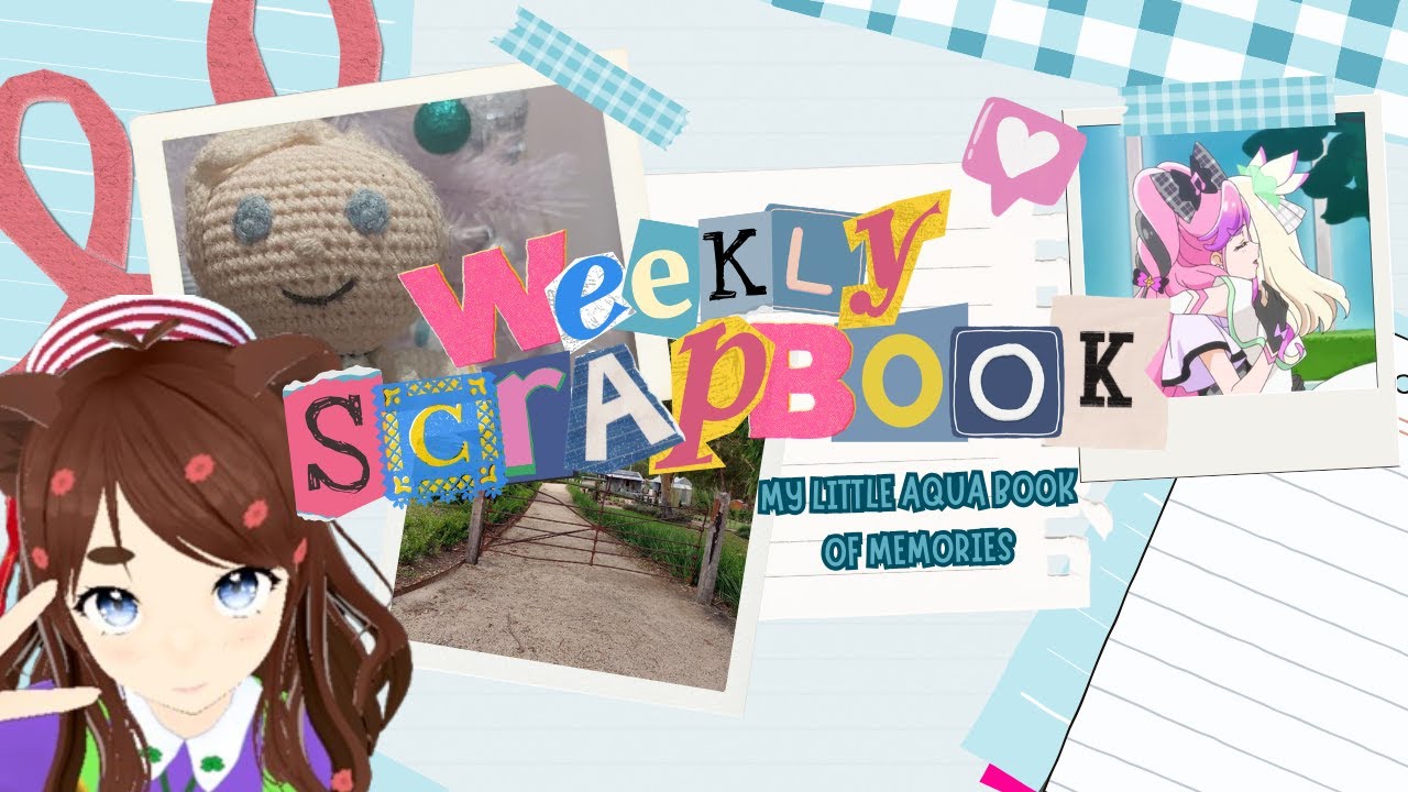 【 Handcam 】Good Morning 🩵 Let's Start the Day off Scrapbooking and Junk Journaling 📘