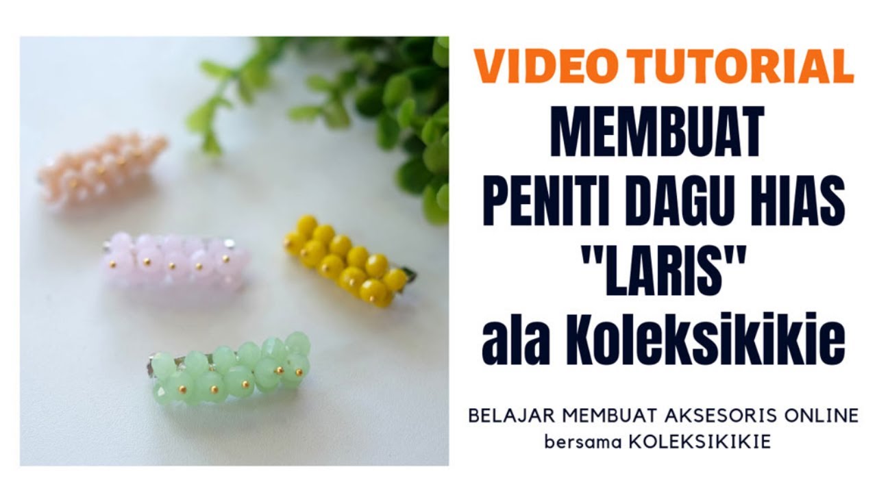 DIY | Membuat Bros Dagu Kristal LARISSS!! ala koleksikikie