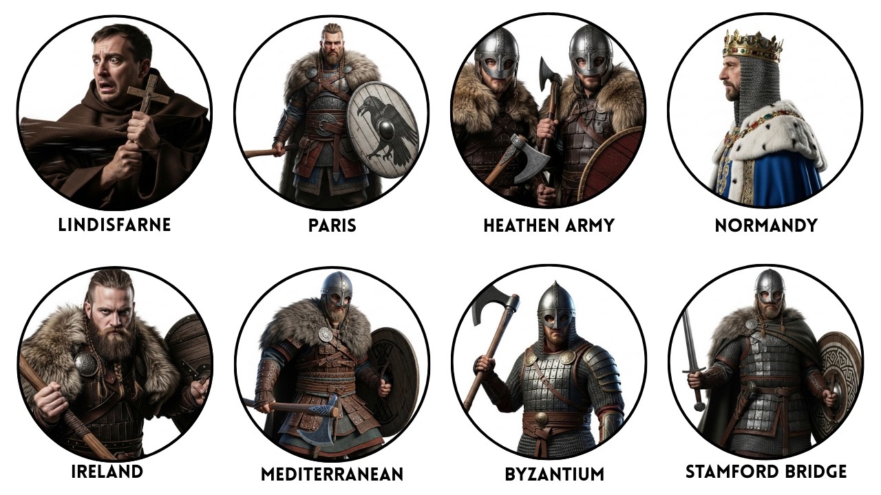 Every Viking Invasion of Europe Explained in 17 Minutes