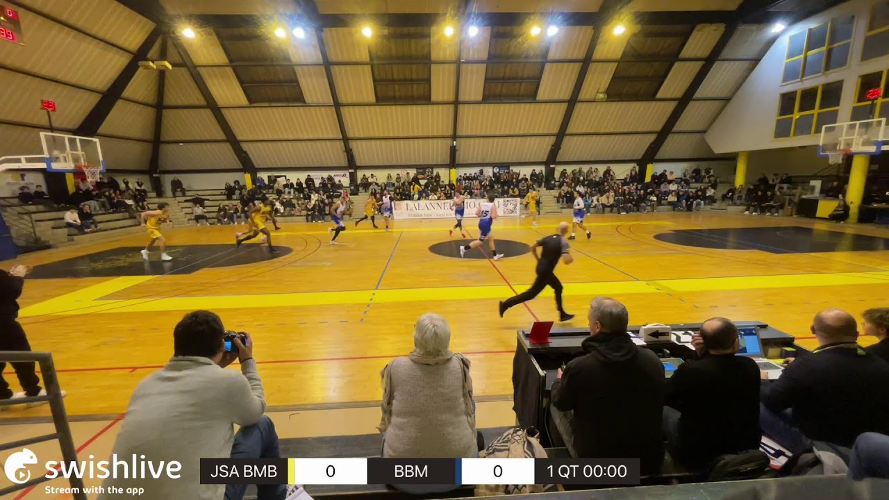 Live propulsé par l'application Swish Live
JSA BMB  VS BBM
