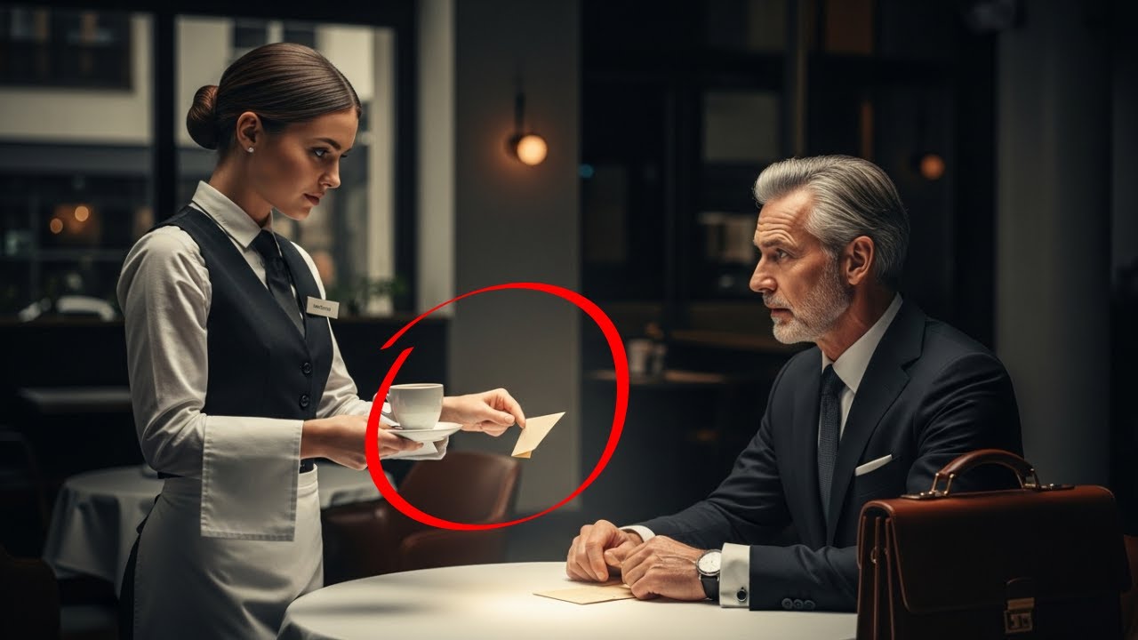 El amable gesto de una camarera revela la búsqueda secreta de un heredero por parte de un millonario