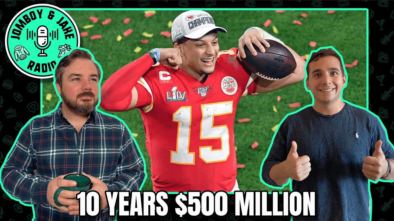 Patrick Mahomes Signs Record Breaking 10 Year $500 Million Contract Extension with Chiefs