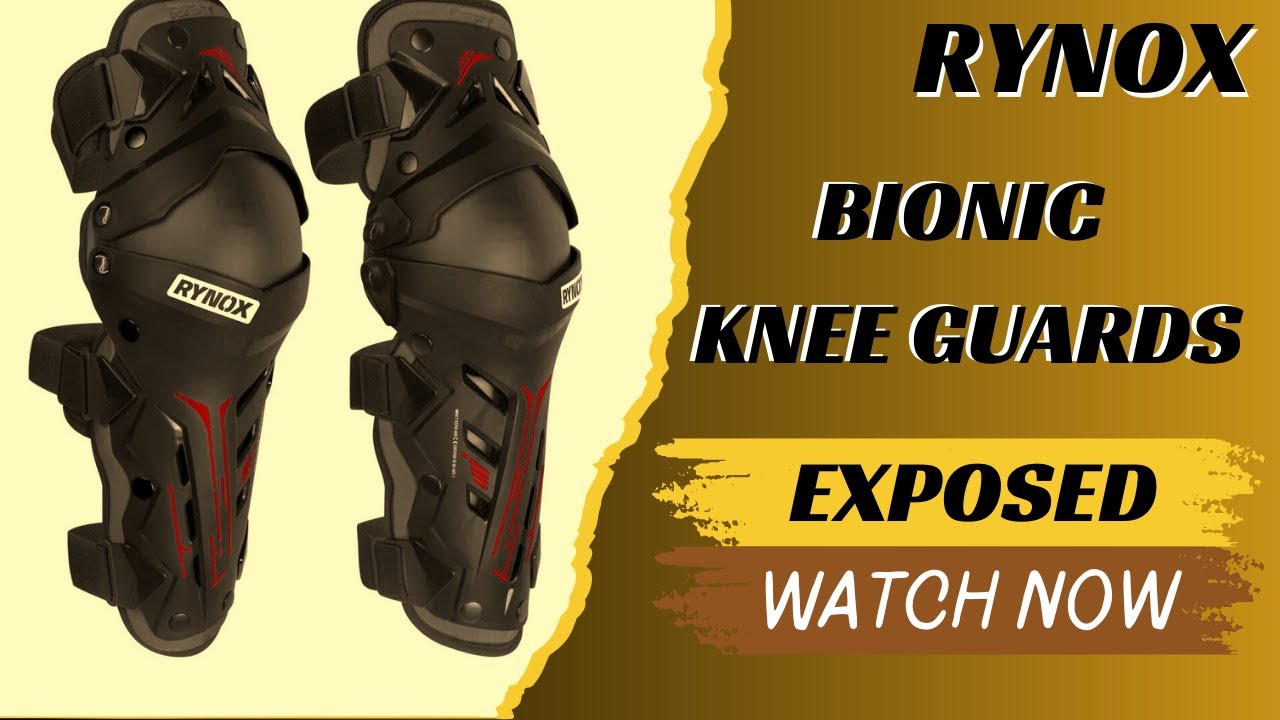 Rynox Bionic Knee Guards EXPOSED#rynox#gears#bionickneegaurd