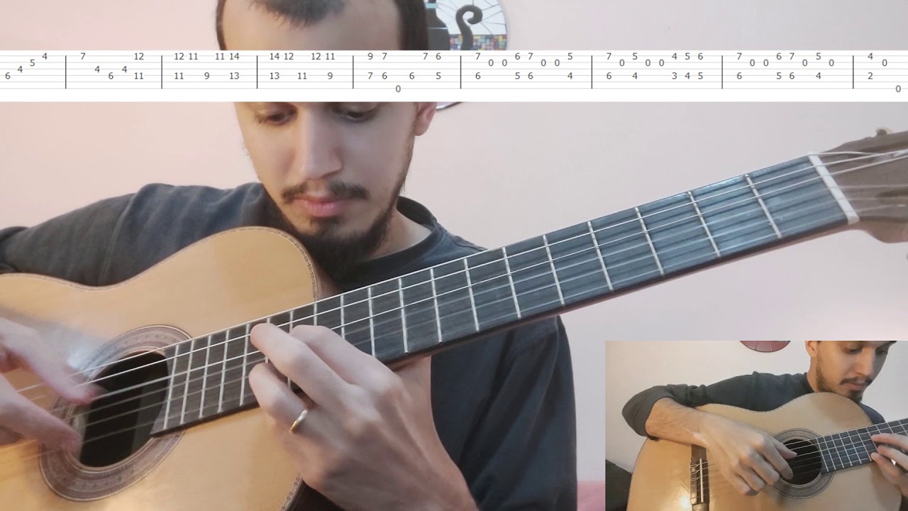 Tutorial para guitarra: Milonga de pampa y cielo de Victor Velazquez (parte 3)