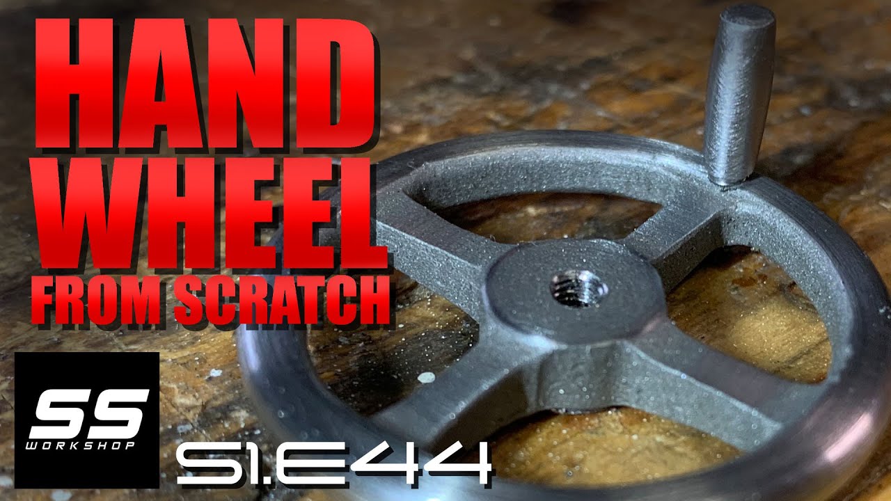 Fell Engine Project - How To Make a Hand Wheel from Scratch S1.E44 (Live Steam Locomotive Building)