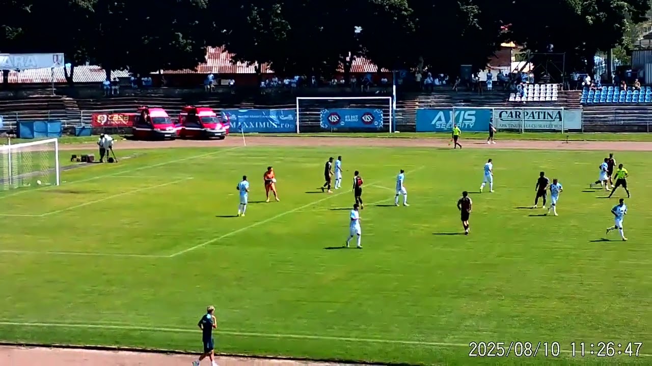 10. 08. 2025   Corvinul Hunedoara -  Chindia Targoviste   1 -  0