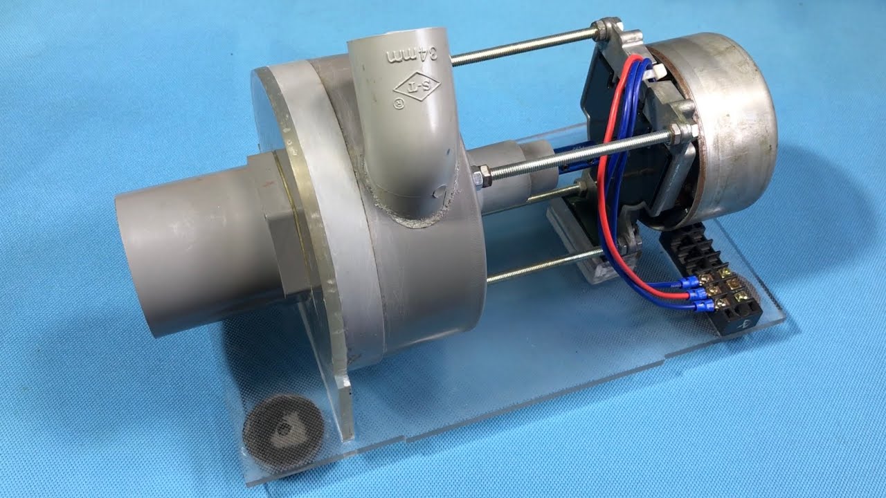 How to Make a Simple Water Pump at Home from PVC Pipe