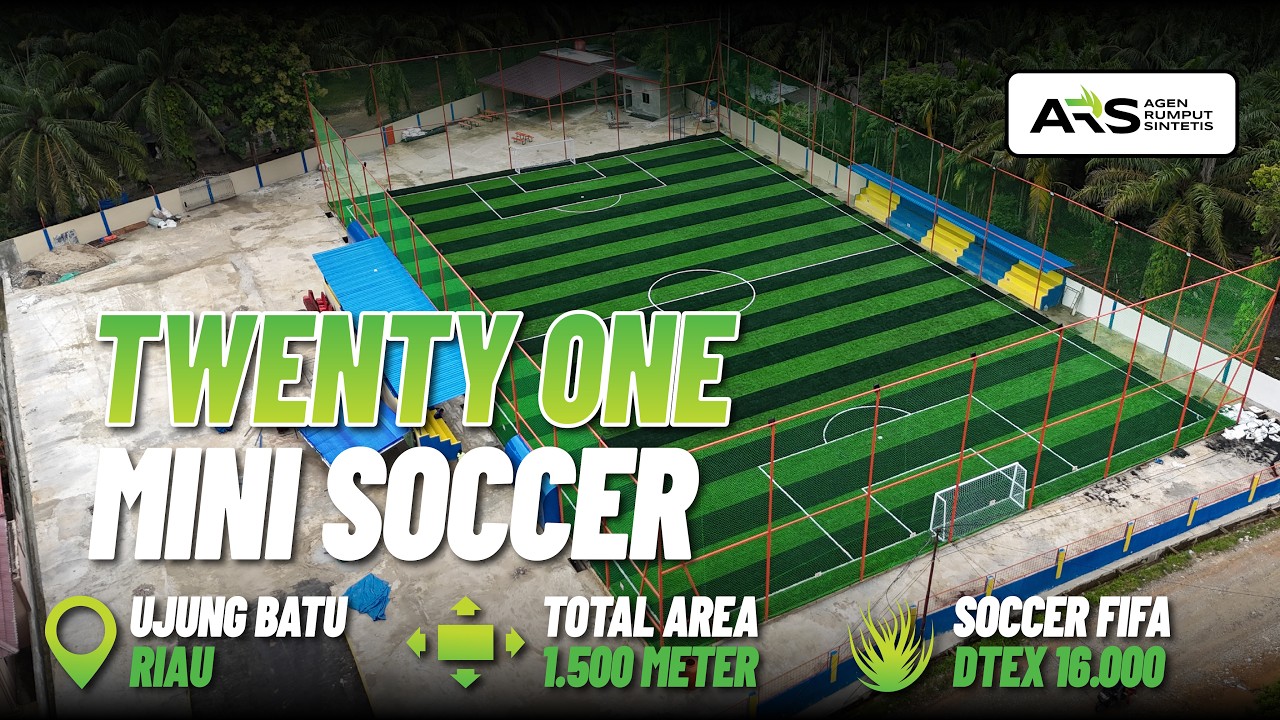 Lapangan Mini Soccer Berstandard FIFA Sub Base Gravel | indominisoccer.com - PT Agen Rumput Sintetis
