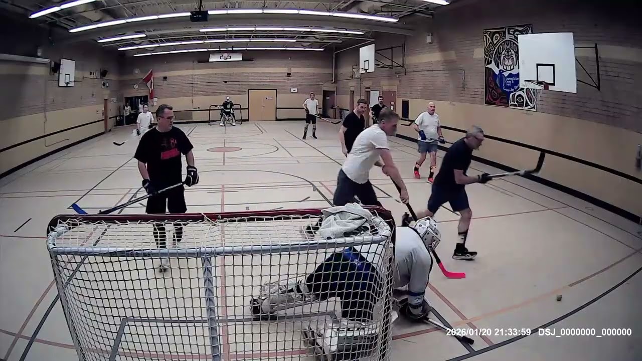 video - Tuesday night ball hockey - Richard - 20 January 2026