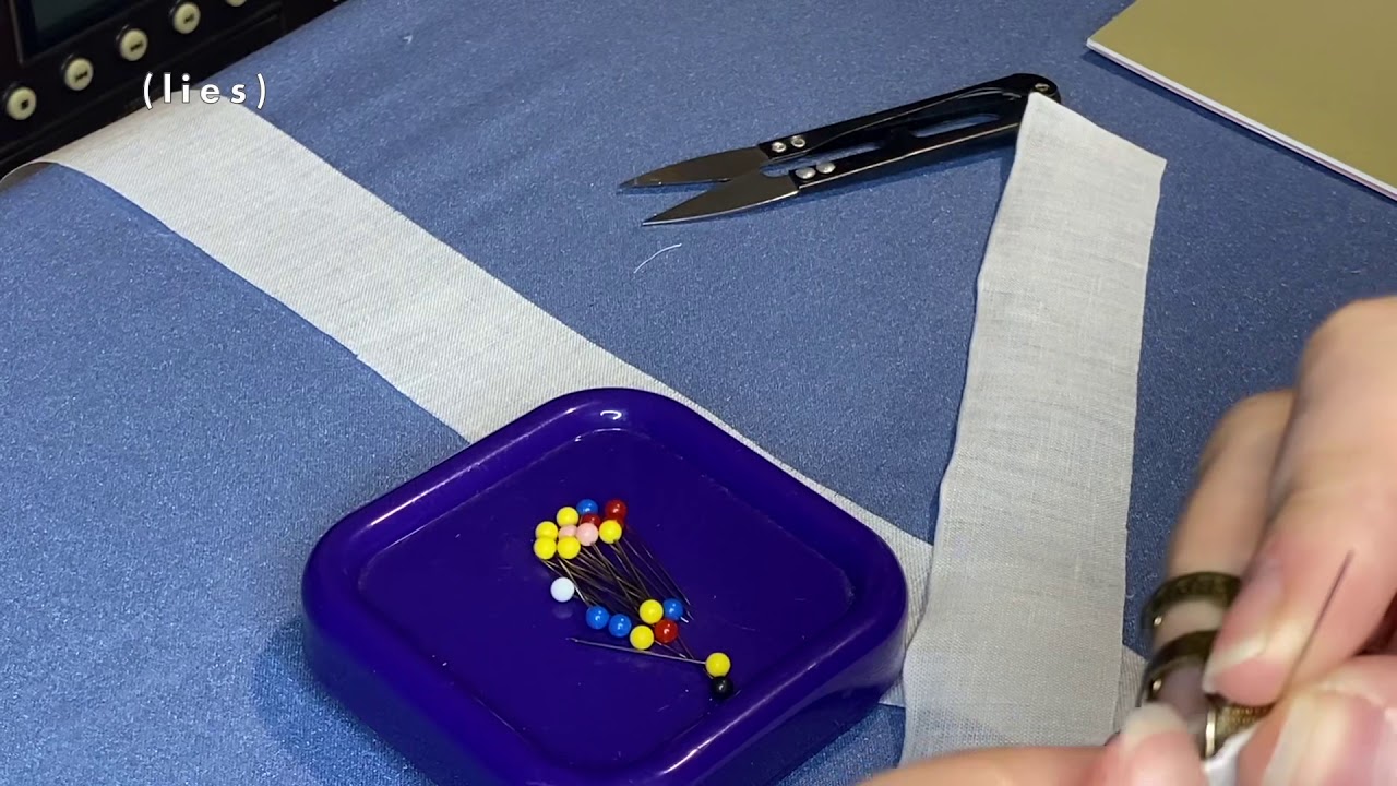 How to Hand Sew Tiny Rolled Hems and Whipped Gathers