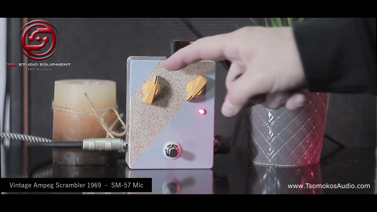 1969 Ampeg Scrambler Clone: Better than the Original? (NOS Telefunken Diodes)  TSL Studio Equipment