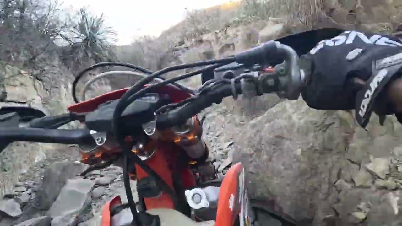 Enduro Cimarrón, río cabritas García N.L