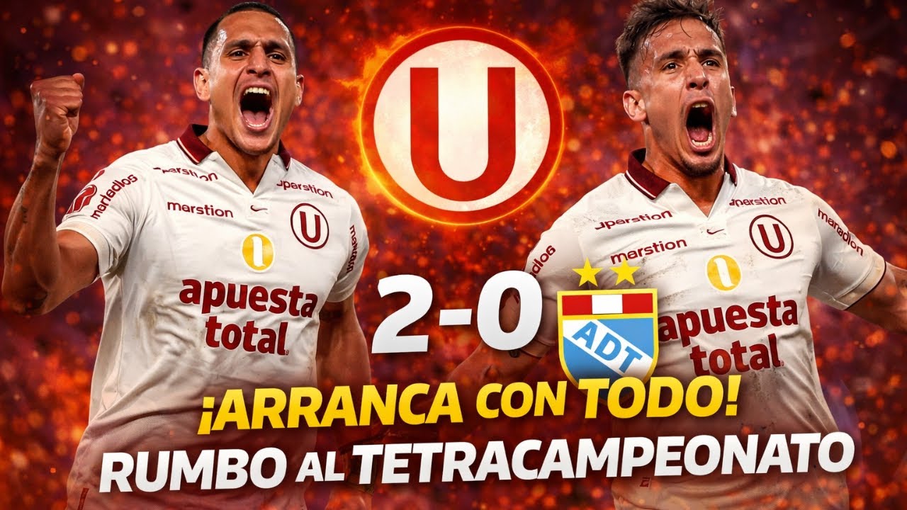 ¡LA U GANÓ 2-0 EN EL DEBUT! ¿ILUSIONA EL TETRACAMPEONATO? | RESUMEN Y ANÁLISIS 