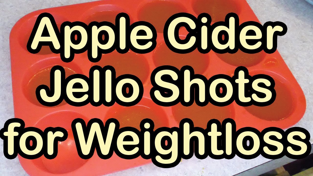 JELLO SHOTS FOR WEIGHT LOSS!