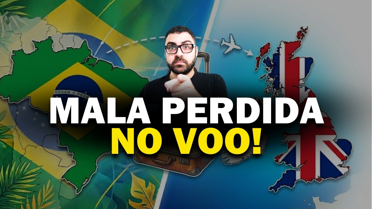 QUANDO A MALA FICA PERDIDA NA VIAGEM...