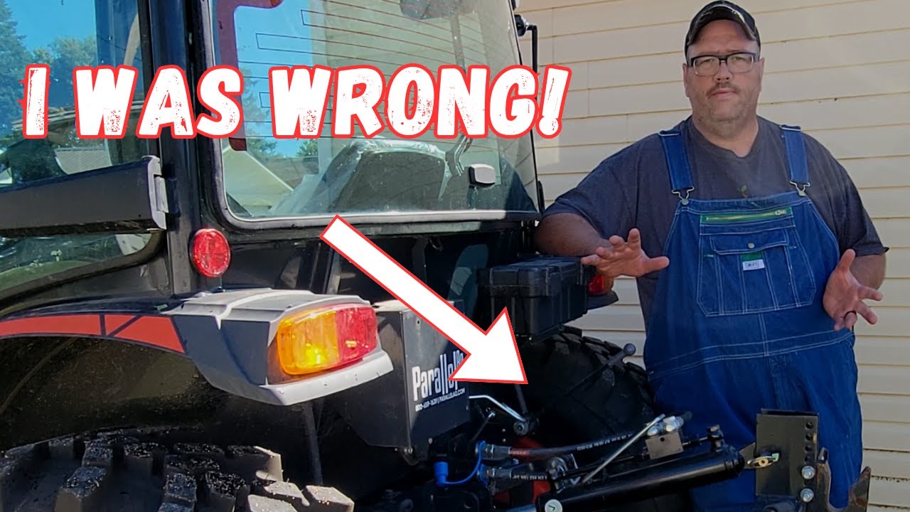 In a recent video involving a hydraulic top link install I WAS WRONG, but I'll right that wrong