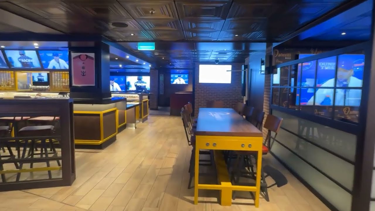 Playmakers sports bar on Royal Caribbean Icon of the Seas
