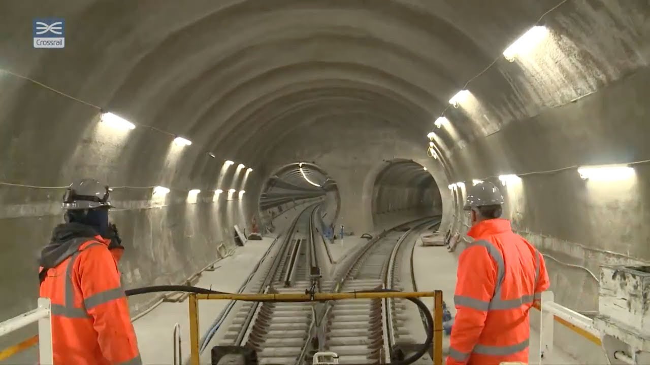 Crossrail railway systems: Elizabeth line permanent track installation complete