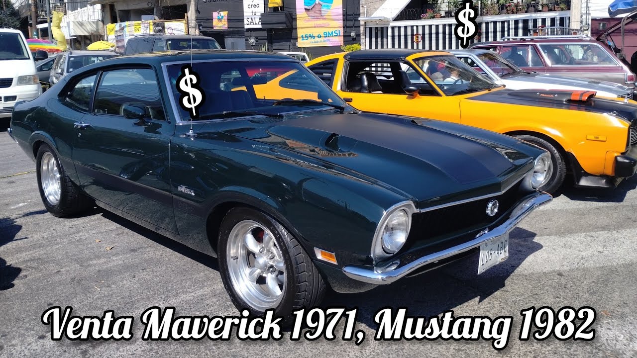 En Venta Ford Maverick 1971, Ford Mustang Hard Top 1982, Bazar de la Carcacha.