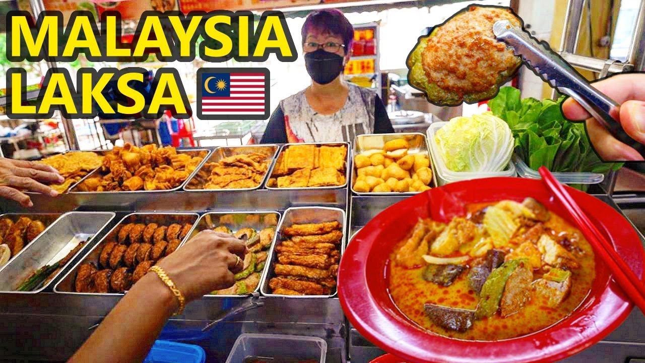 BETTER THAN SINGAPORE LAKSA?! Street Food in Johor Bahru Malaysia! Amazing Malaysia Street Food 2023