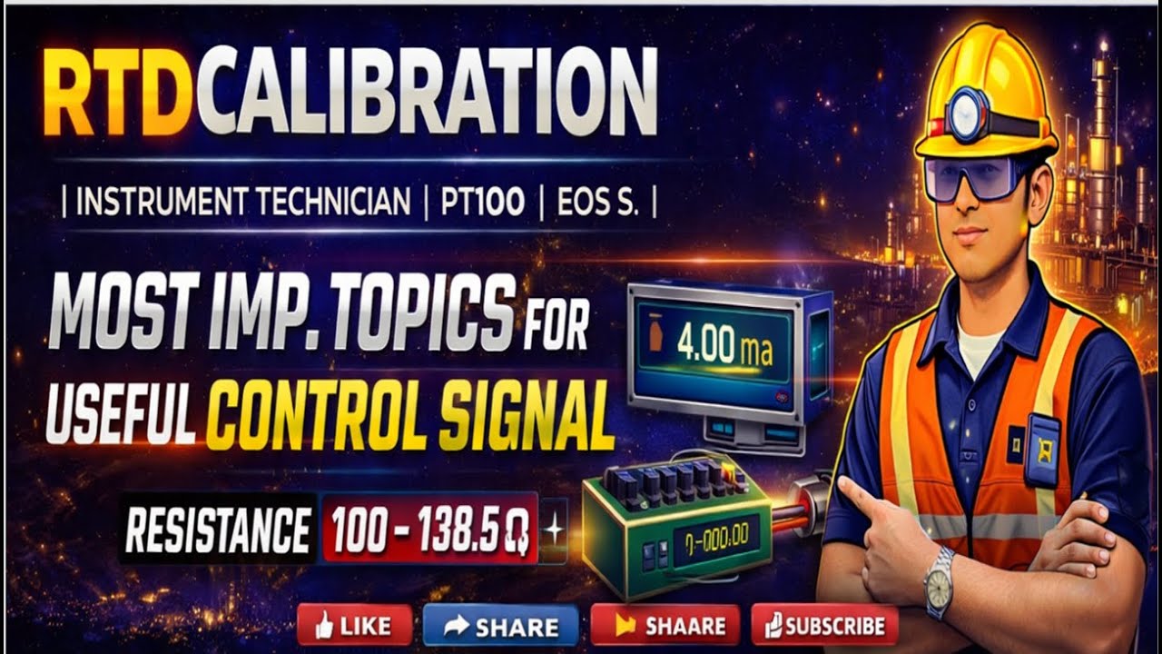 RTD Calibration Most Important Topic #trendingvideo #automation #instrument #trending